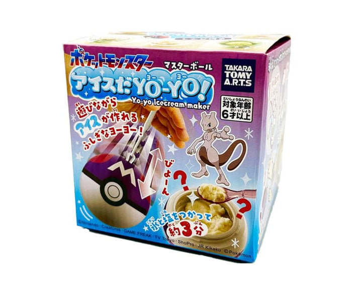 Create magical treats with the Pokemon Pokeball Yo-Yo Ice Cream Maker featuring Mewtwo! This fun and easy-to-use ice cream maker is perfect for any Pokemon fan craving a cool, homemade dessert.

Size: 12 x 12 x 12 cm // 4.7 x 4.7 x 4.7 in thumbnail 3