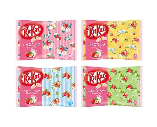 Kit Kat: Strawberry Milk Flavor Candy and Snacks Sugoi Mart