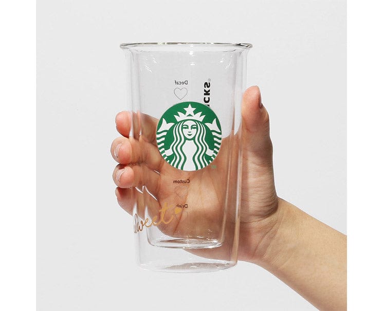 Starbucks Valentine 2024 Double Wall Glass