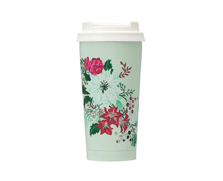 Starbucks Japan Holiday 2023 Poinsettia Mint Tumbler