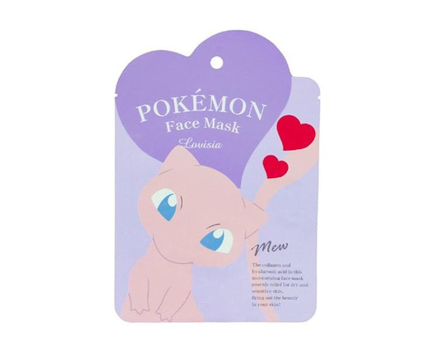 Pokemon Face Mask: Mew Beauty & Care Sugoi Mart