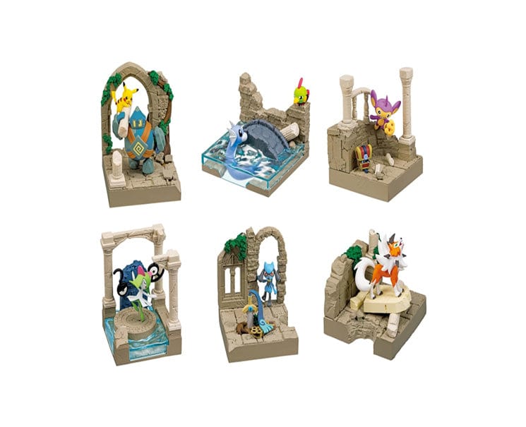 Pokemon Diorama Ruins of the Old Castle Collection