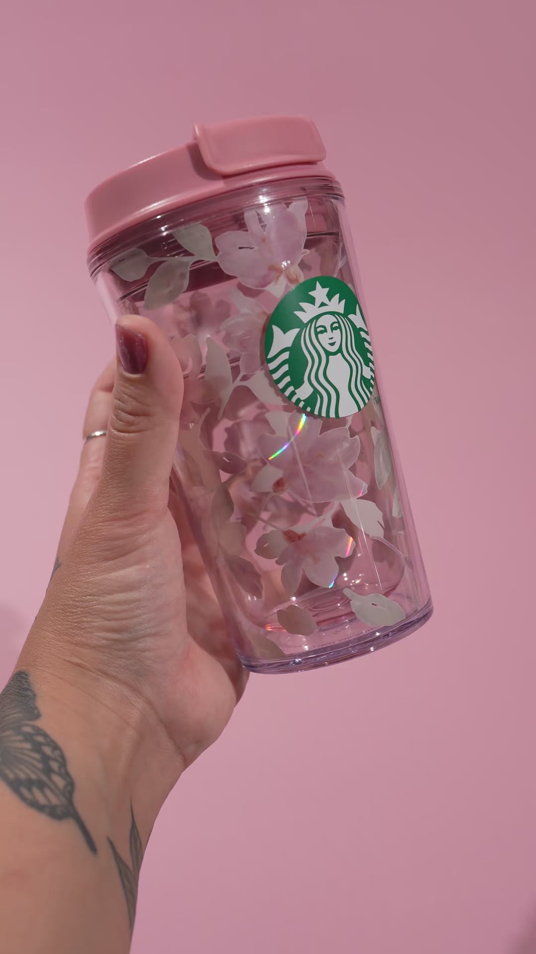 Starbucks Japan Sakura 2024 V2 Petal Tumbler