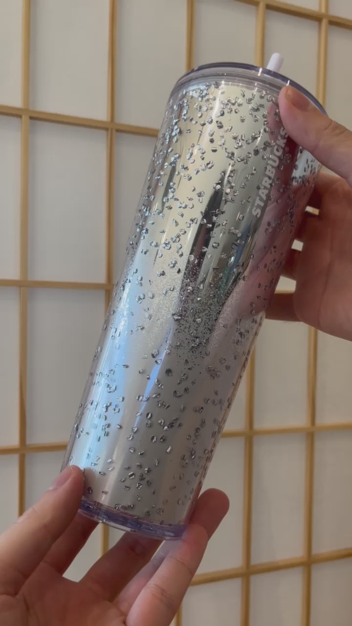 Starbucks Japan Holiday 2023 Glitter Cold Cup