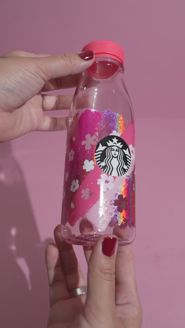 Starbucks Japan Sakura 2024 Blush Pink Bottle