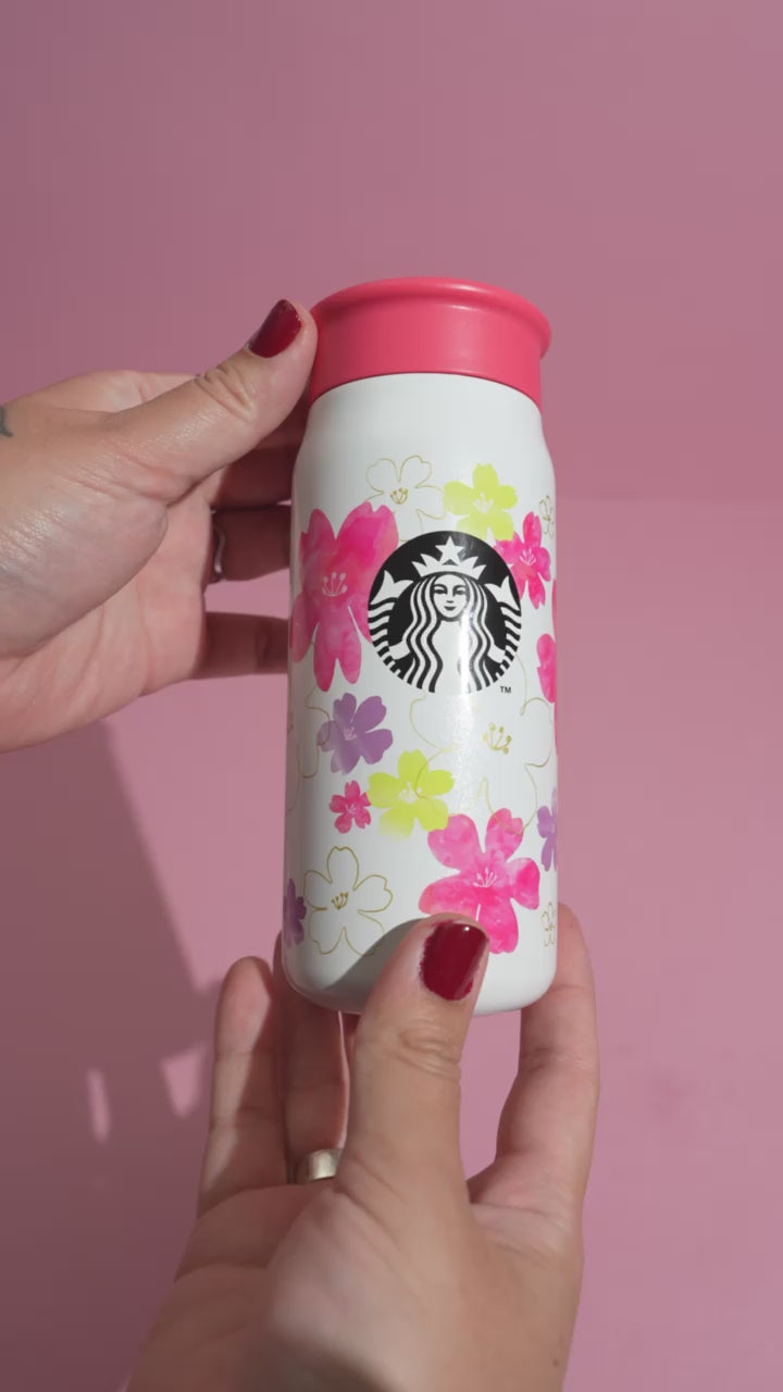 Starbucks Japan Sakura 2024 White Bottle