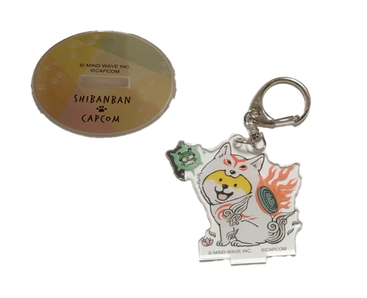 Okami Acrylic Keychain Shibanban