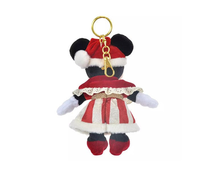 Disney Japan Christmas 2023 Minnie Plush Keychain thumbnail 2