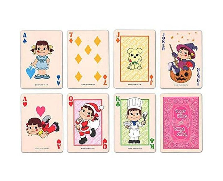 Pink Peko &amp; Poko Bicycle Playing Cards Toys and Games Sugoi Mart thumbnail 2