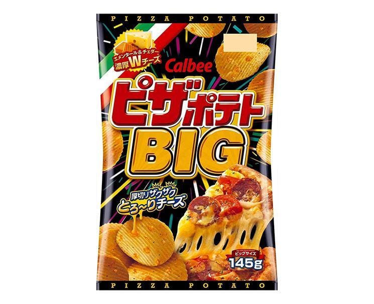 Calbee Pizza BIG Potato Chips Candy and Snacks Sugoi Mart
