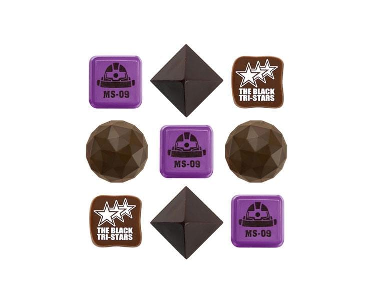 Gundam Chocolate Gift Set: Black Tristar Candy and Snacks Sugoi Mart