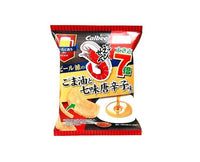 Calbee Shrimp Senbei: Sesame Oil and Tougarashi Candy and Snacks Sugoi Mart