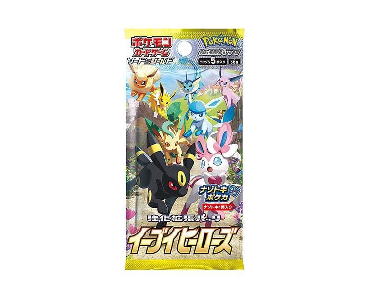 Pokemon Cards Booster Box: Sword & Shield Eevee Heroes Anime & Brands Sugoi Mart