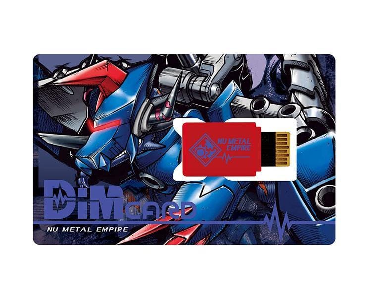 Digimon Dim Card Set: Hermit in the Jungle & Nu Metal Empire Toys and Games Sugoi Mart