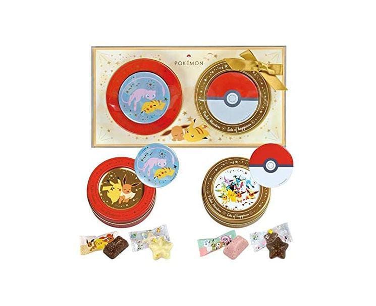 Pokemon Chocolate Gift Set: Magnetic Cans Set Candy and Snacks Sugoi Mart