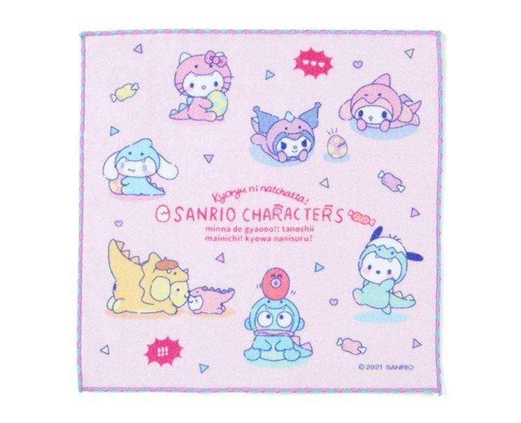 Sanrio Dinosaur Mini Towel Anime & Brands Sugoi Mart