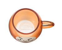 Starbucks Daruma: Orange Glass Mug Home Sugoi Mart