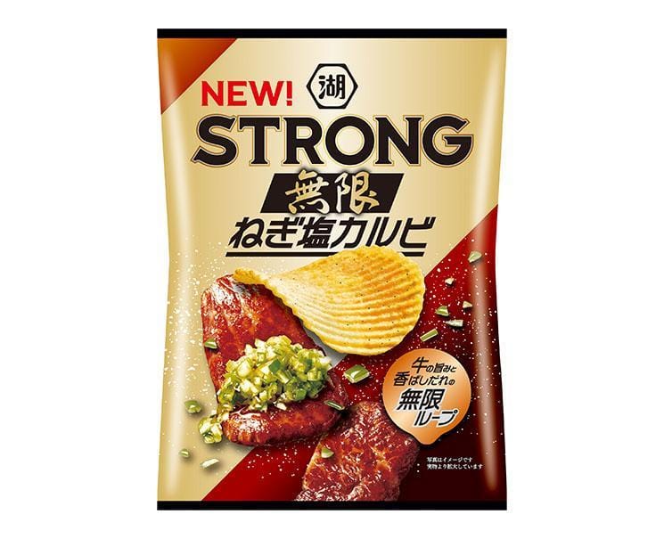 Strong Potato Chips: Green Onion Beef Rib Candy and Snacks Sugoi Mart