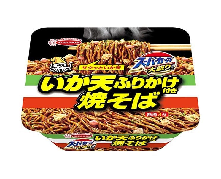 Supercup Squid Furikake Yakisoba Food and Drink Sugoi Mart