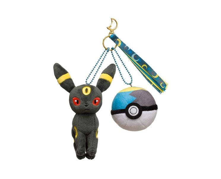 Umbreon and Moonball Plushie Keychain Set Anime & Brands Sugoi Mart