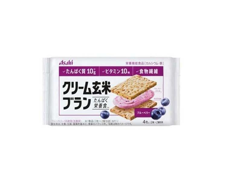 Cream Brown Rice Bran Bar (Blueberry) Candy and Snacks Sugoi Mart