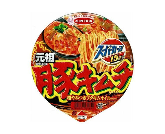 Super Cup Pork and Kimchi Ramen Food and Drink Sugoi Mart