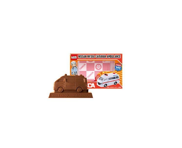Tomica Chocolate: Nissan Caraven Ambulance Candy and Snacks, Hype Sugoi Mart   