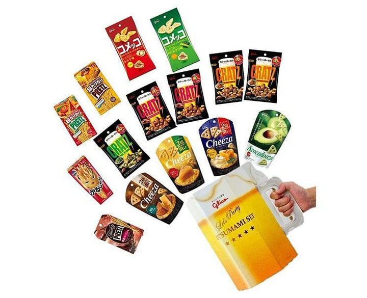 Glico Beer Snack Set Candy and Snacks Sugoi Mart thumbnail 1