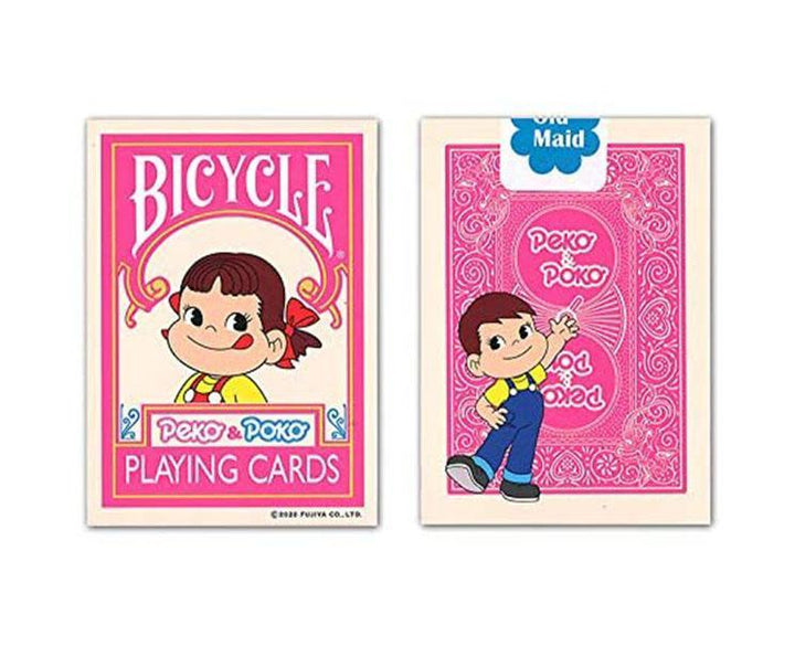 Pink Peko &amp; Poko Bicycle Playing Cards Toys and Games Sugoi Mart thumbnail 1