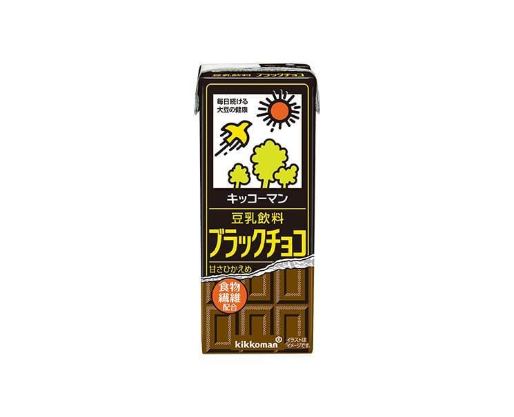 Kikkoman Soy Milk: Black Choco Food and Drink Sugoi Mart