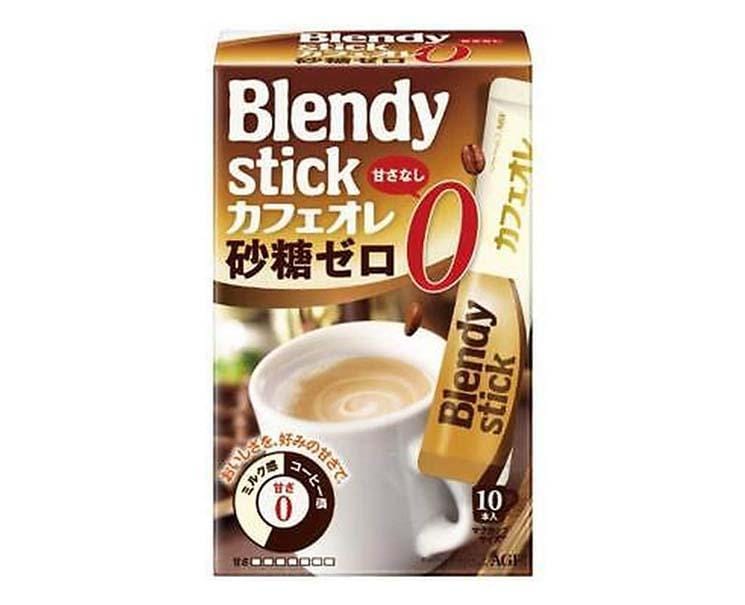 Blendy Stick Unsweetened Cafe Au Lait Food and Drink Sugoi Mart