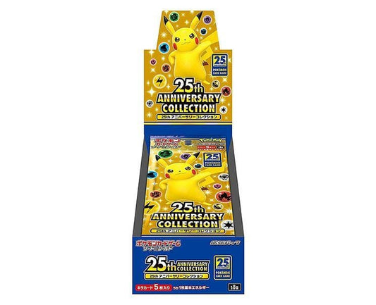 Pokemon Cards 25th Anniversary Collection Booster Box Toys and Games, Hype Sugoi Mart   
