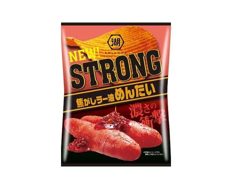 Strong Potato Chips: Burnt Chili Oil and Mentaiko Candy and Snacks Sugoi Mart