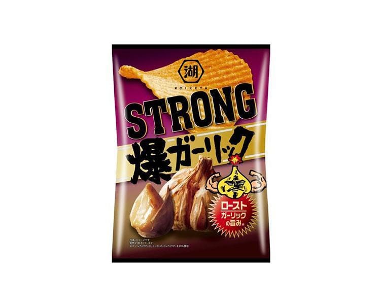 Strong Potato Chips: Exploding Garlic Candy and Snacks Sugoi Mart