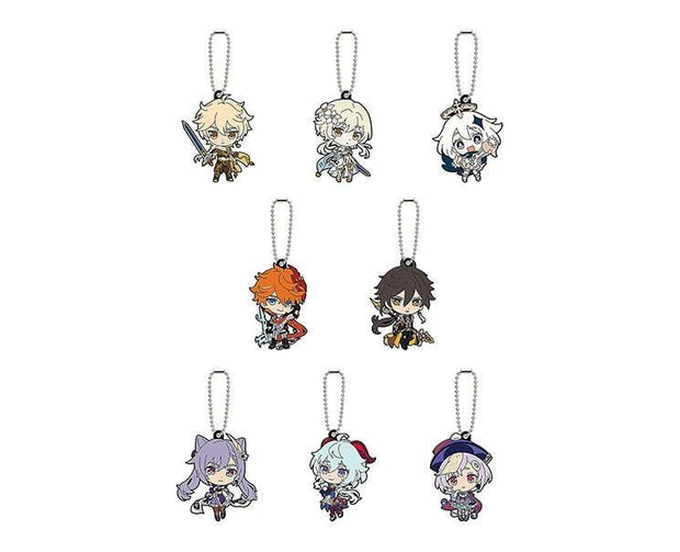 Genshin Impact Rubber Mascot Gachapon Anime & Brands Sugoi Mart