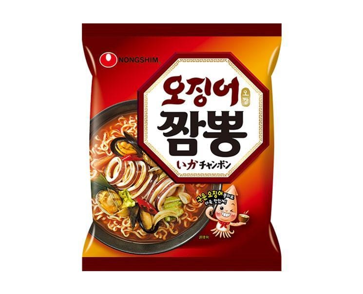 Nongshim Squid Champon Noodles Food and Drink Sugoi Mart