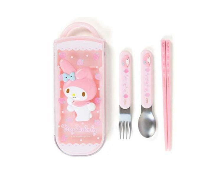 Sanrio My Melody Kids Utensils Set Home Sugoi Mart