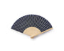 Muji Traditional Japanese Bamboo Fan: Navy Home Sugoi Mart thumbnail 1