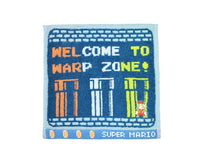 Super Mario Warp Zone Pipes Hand Towel Home Sugoi Mart