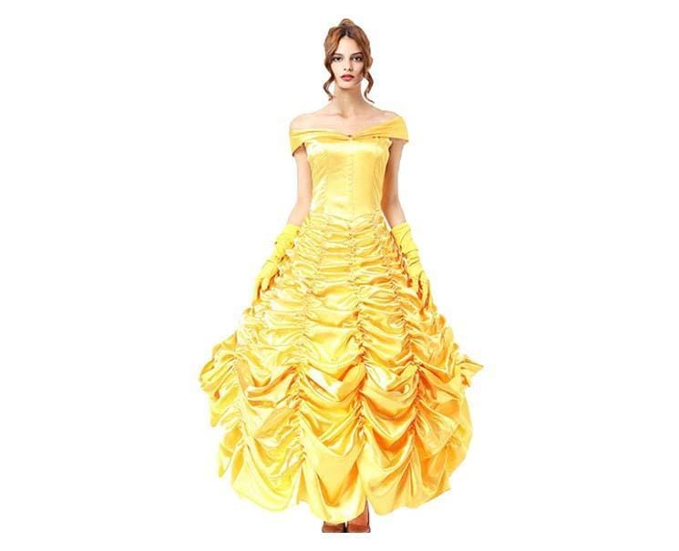 Beauty and the Beast Belle Costume Home Sugoi Mart