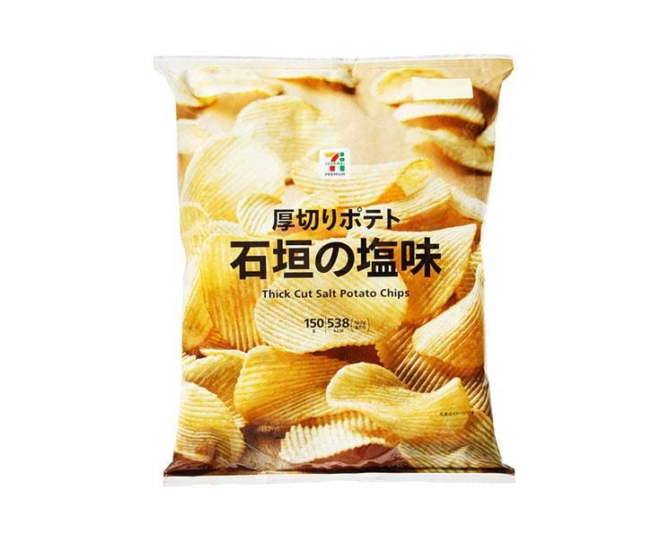 7-11 Premium: Thick Cut Salt Potato Chips Candy and Snacks Sugoi Mart