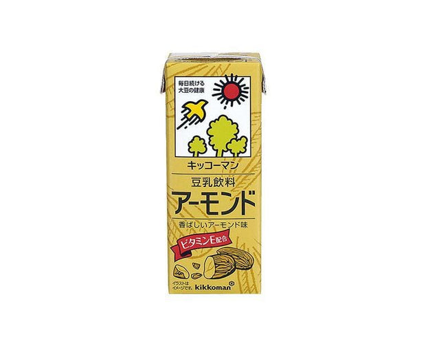 Kikkoman Soy Milk: Almond Food and Drink Sugoi Mart