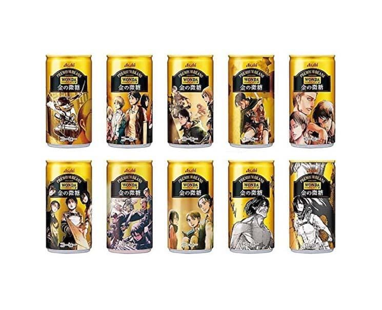 Wonda Gold Coffee: Attack On Titan Food and Drink Sugoi Mart