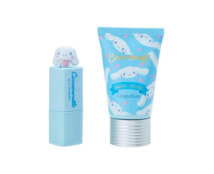 Cinnamoroll Lip Balm & Hand Cream Set (Heart) Beauty and Care, Hype Sugoi Mart   