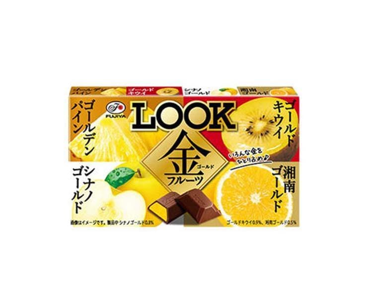 Fujiya Look Golden Fruits Chocolate Candy and Snacks Sugoi Mart