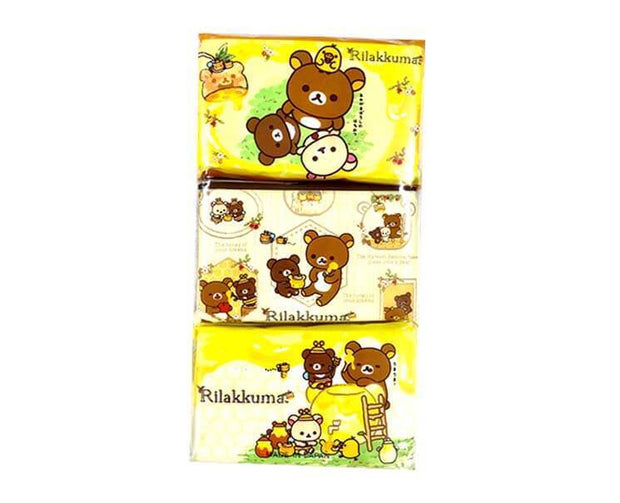 Rilakkuma Pocket Tissue (6-Pack) Home Sugoi Mart