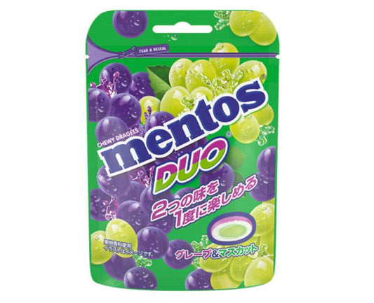 Mentos Duo: Grape & Muscat Candy and Snacks Sugoi Mart