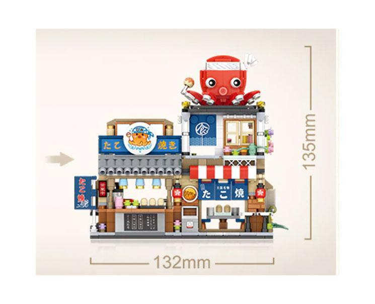 Takoyaki Store Mini Blocks Toys and Games Sugoi Mart