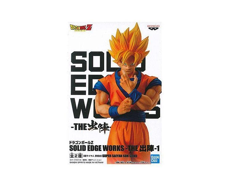 Dragon Ball Z Solid Edge Figure: Super Saiyan Son Goku Anime & Brands Sugoi Mart