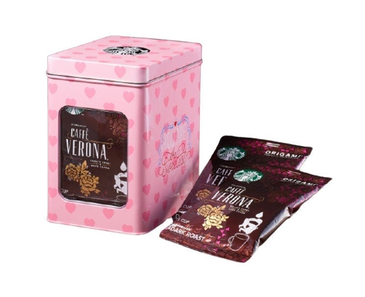 Starbucks Valentine's 2022: Origami Caffe Verona Canister Food & Drinks Sugoi Mart